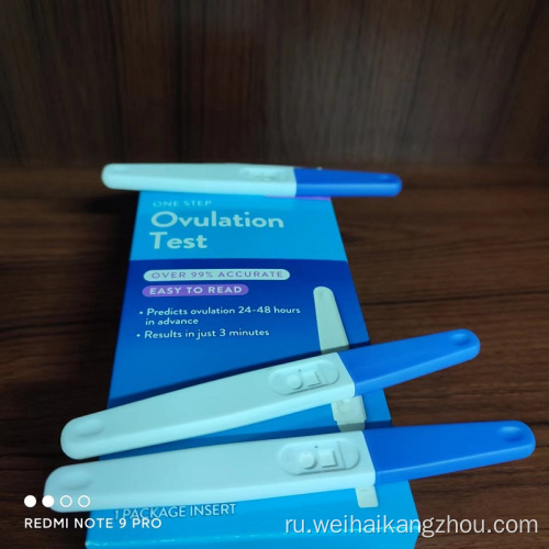 Женская домашняя проверка LH Ovulation Test 3,0 мм в продаже OEM -экспорт с США FDA